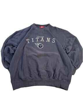 Vintage Tennessee Titans Sweatshirt Men’s XL Crewneck Grunge Normcore Distressed